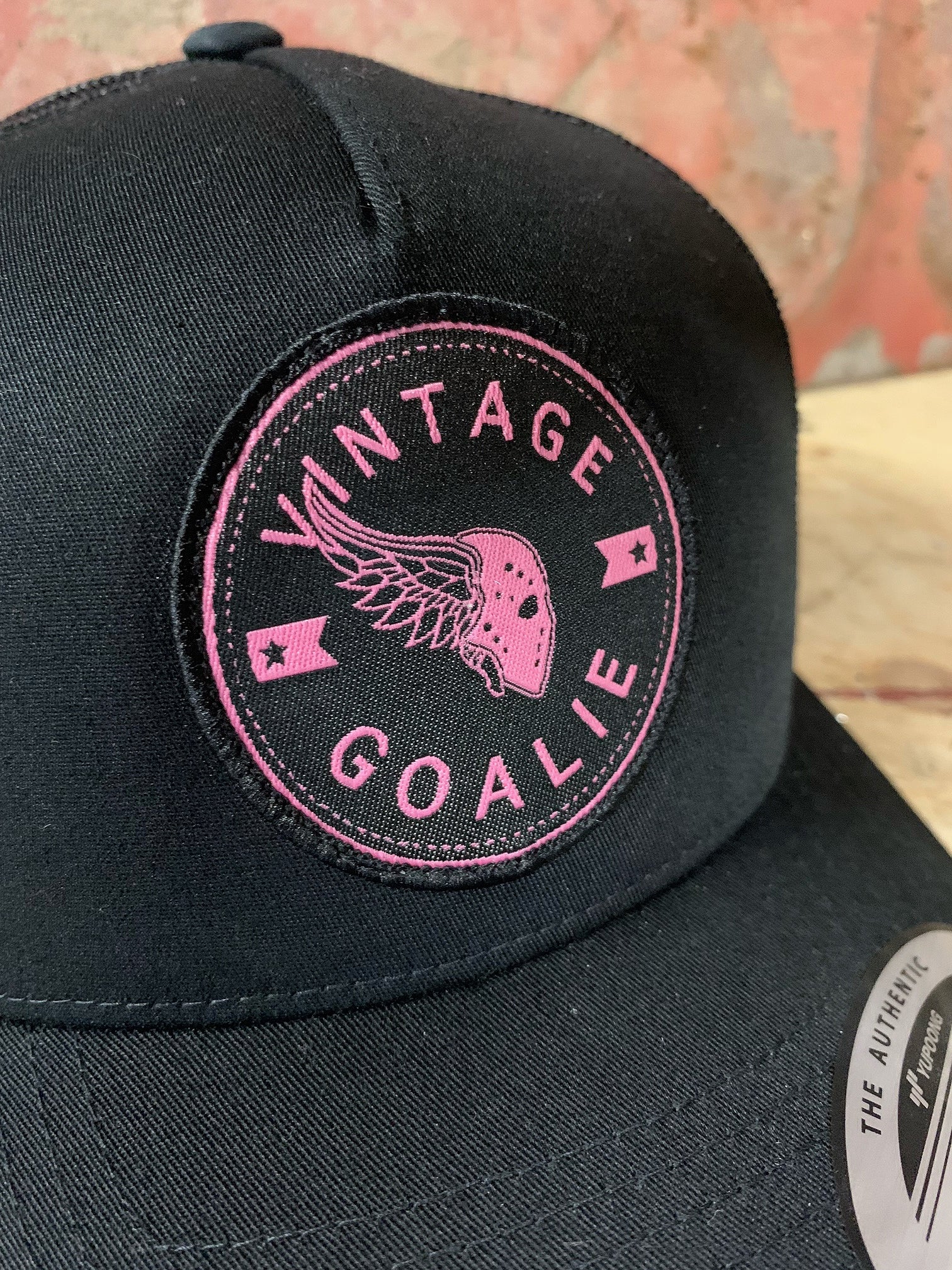 October Saves - Tribute Trucker (Black/Pink)