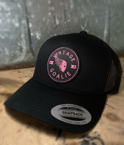 October Saves - Tribute Trucker (Black/Pink)